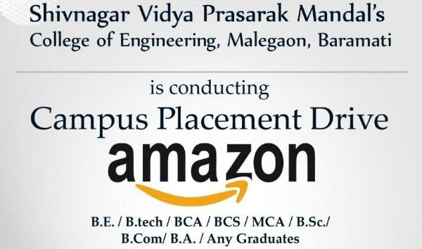 Campus drive of Amazon