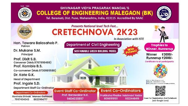 CRETECHNOVA-2K23 Civil_GreenBuilding