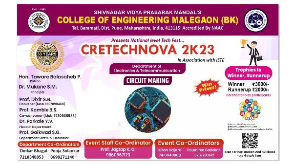 CRETECHNOVA-2K23 ETC_CiruitMaking