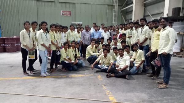 Industrial visit to Mahati Industries Pvt. Ltd