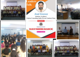 Leaders Talk by Mr. Atul Grover, Solution Architect, Fujitsu Consulting Pvt. Ltd. Pune