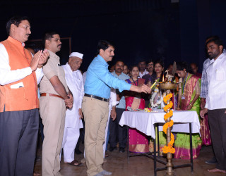 Inauguration of Chaitanya 2019 by  Mr. Hanumantrao Patil (Tahasildar, Baramati)